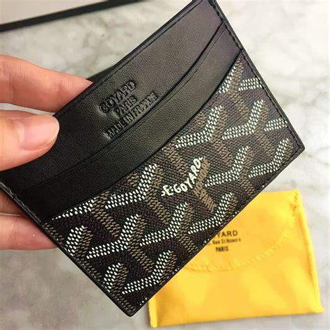 goyard walletreplica|authentic goyard card holder.